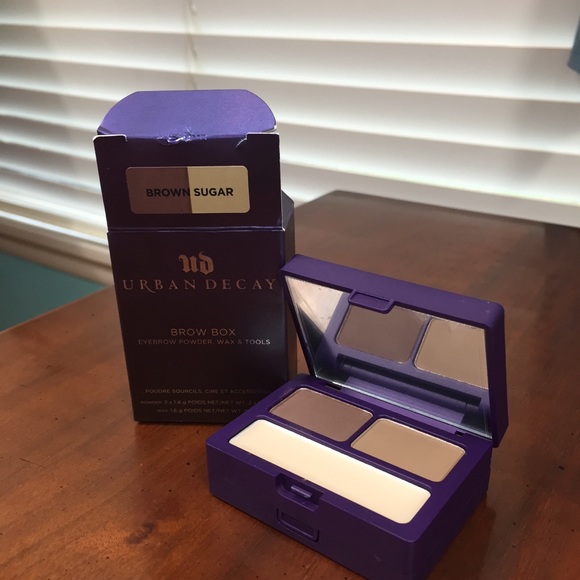 Urban Decay Brow Box Brown/Sugar Powder Wax Tools - Picture 5 of 6